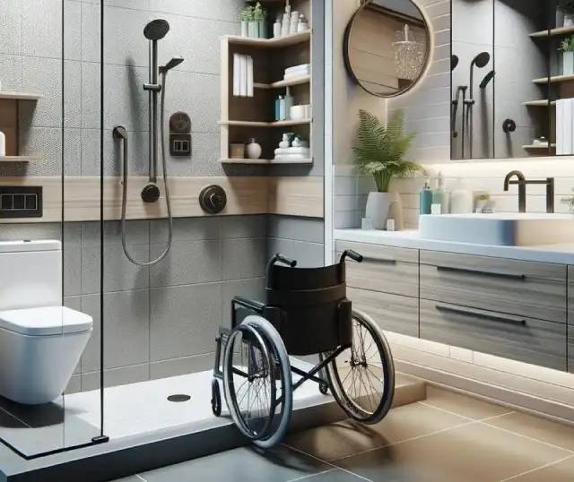 Accessible Bathroom Remodel cropped